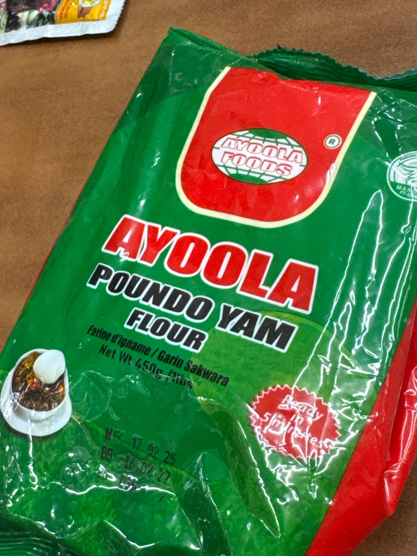 Ayoola Pando Yam Flour 450g