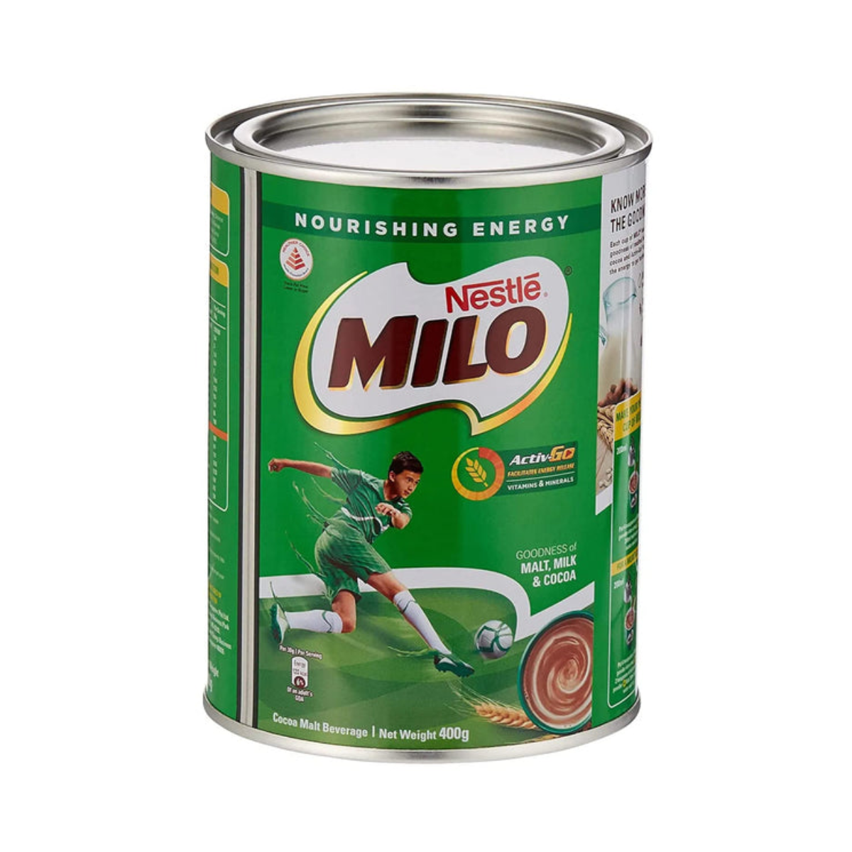 Nestle Milo Original Activ-Go Chocolate Malt Drink Powder, 14.11 oz / 400 g